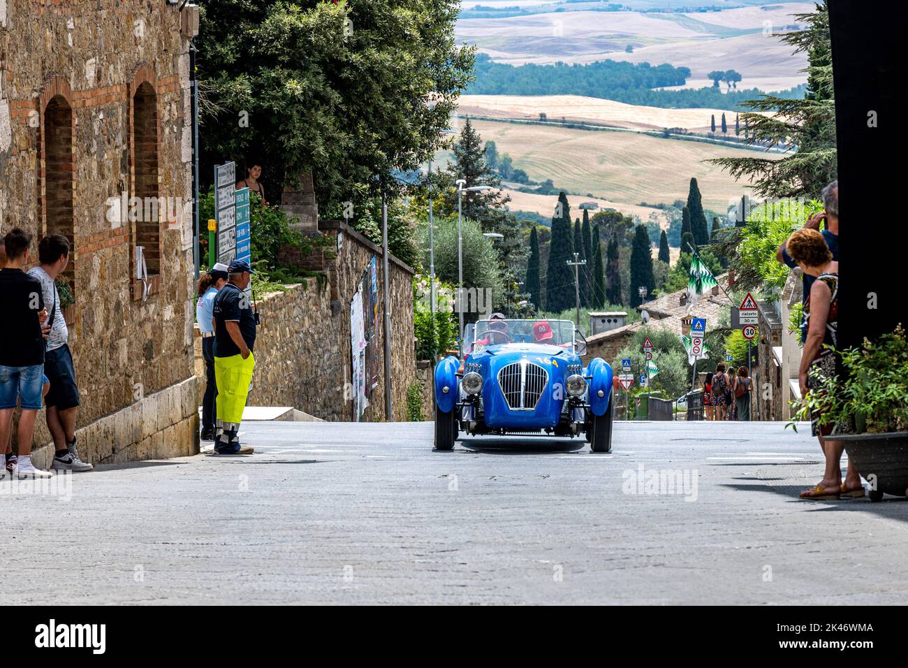 Healey Silverstone nimmt an der Mille Miglia 2022 Teil Stockfoto