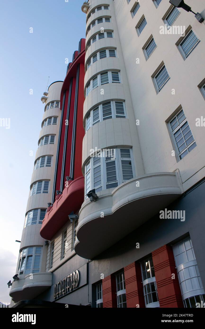 Das Beresford-Gebäude ein ehemaliges Hotel, Sauchiehall Street, Glasgow, Schottland, Großbritannien Stockfoto