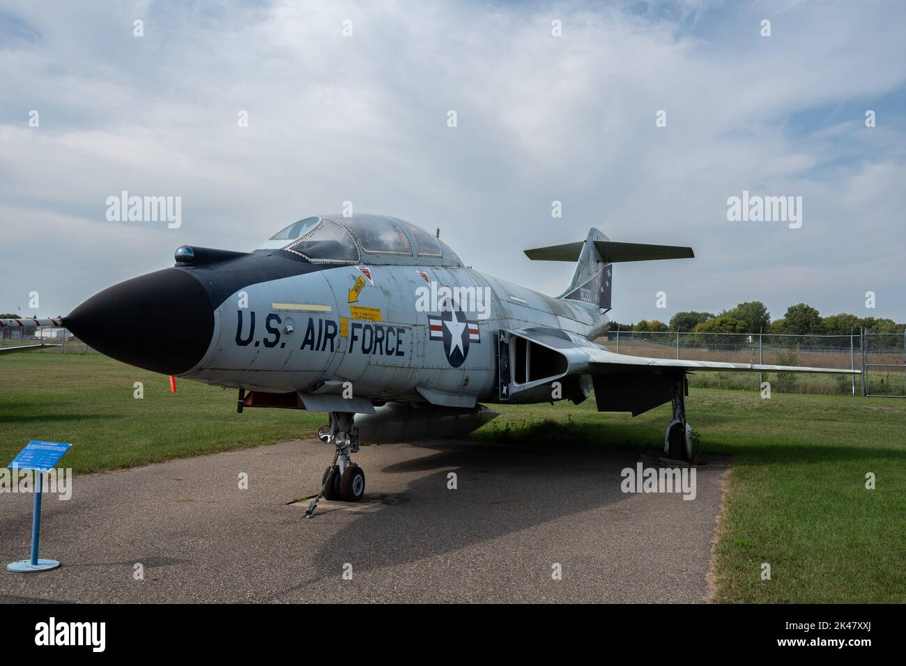 Ein McDonnell F-101B Voodoo Stockfoto