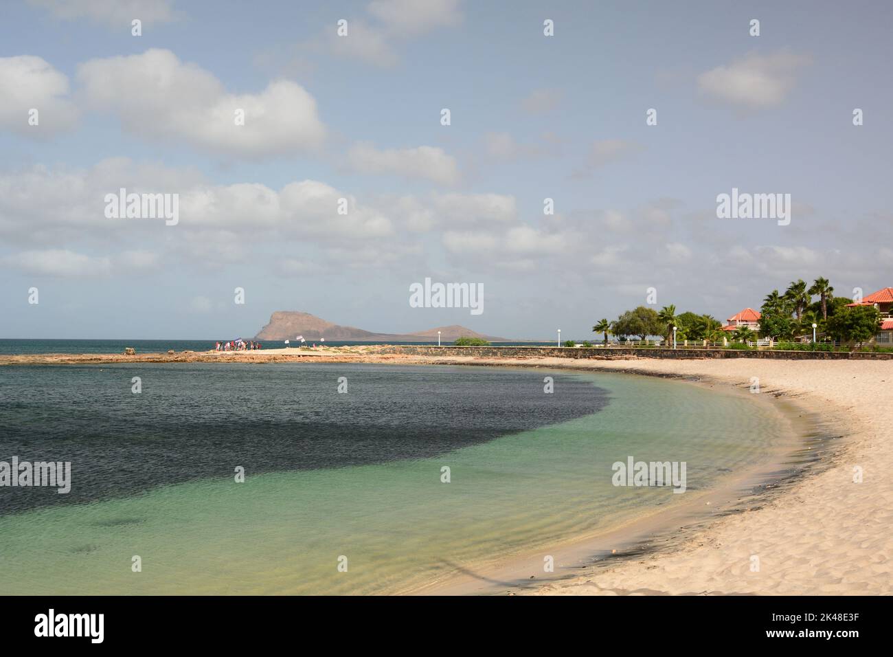 Murdeira Beach. Sal. Kap Verde Stockfoto