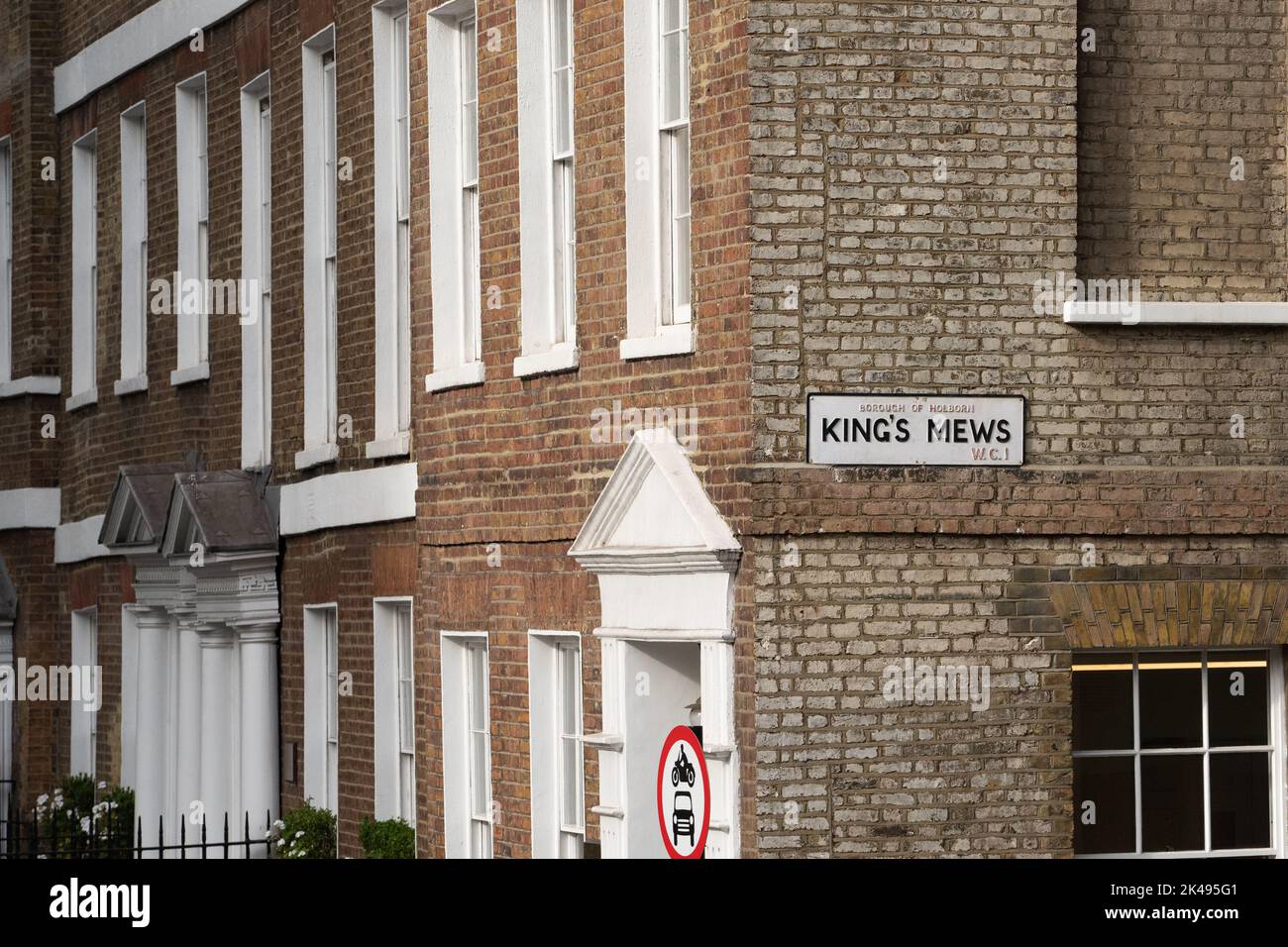 King's Mews, Theobalds Road, Holborn, London Stockfoto