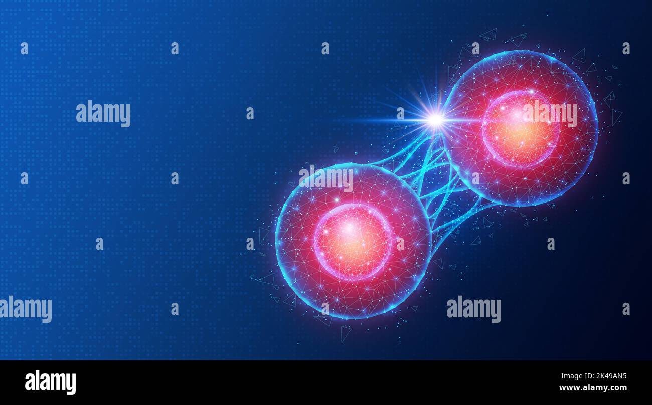 Zelltherapieentwicklung - Zelltechnologie und Zellprogrammierung - konzeptionelle Illustration Stockfoto