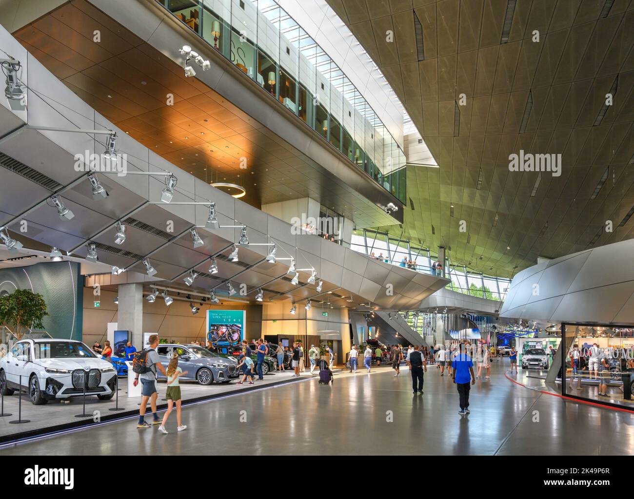 BMW Welt, München, Bayern, Deutschland Stockfoto