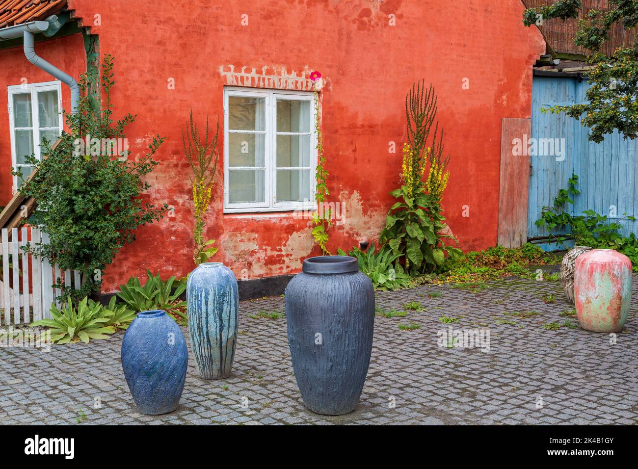 Galerie in Ronne, Bornholm Island, Dänemark, Europa Stockfoto