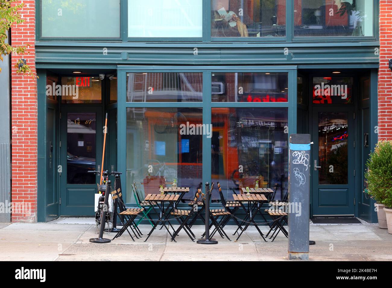 Nai, 84 2. Ave, New York, NYC Foto von einem spanischen Tapas-Restaurant im East Village-Viertel in Manhattan. Stockfoto
