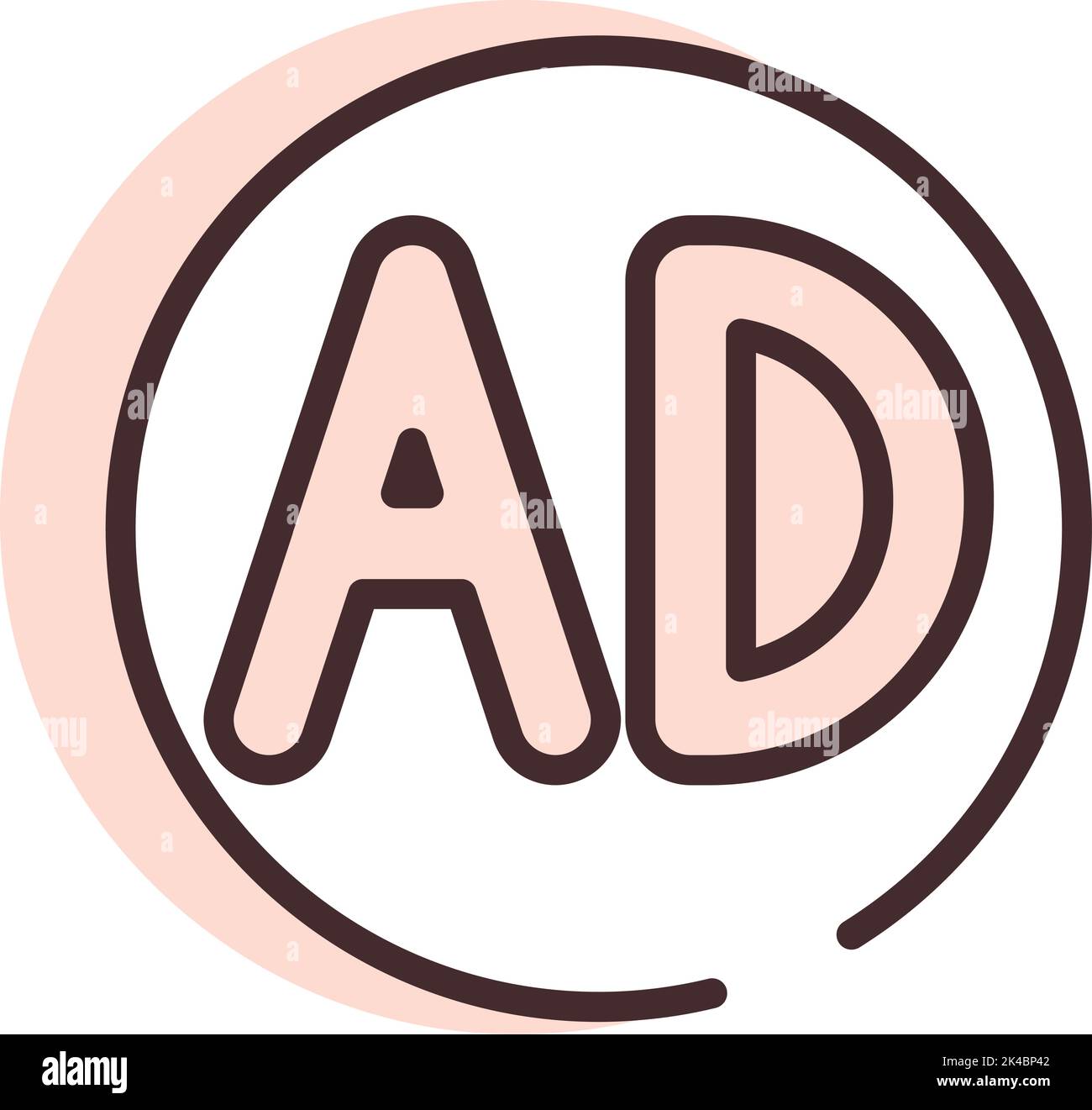 Werbung auf Marketing-Websites, Illustration, Vektor auf weißem Hintergrund. Stock Vektor