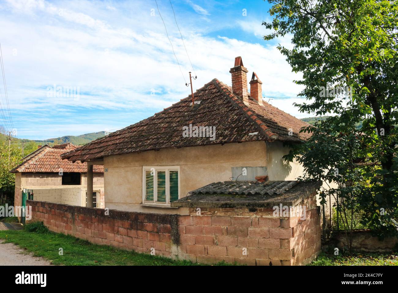 Ländliche Gegend Stockfoto