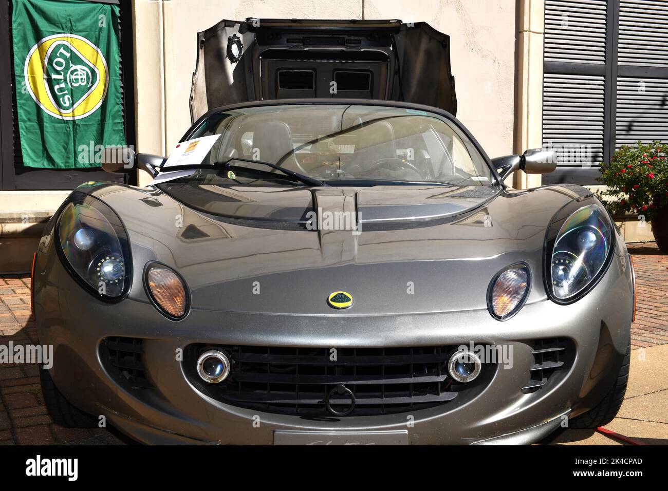 2005 British Lotus Elise Roadster. Stockfoto