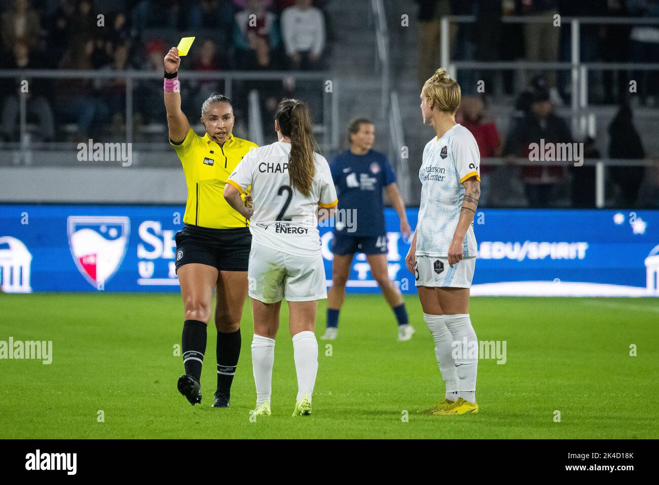 Spiel offizielle Samantha Martinez gelbe Karten Dash Verteidiger