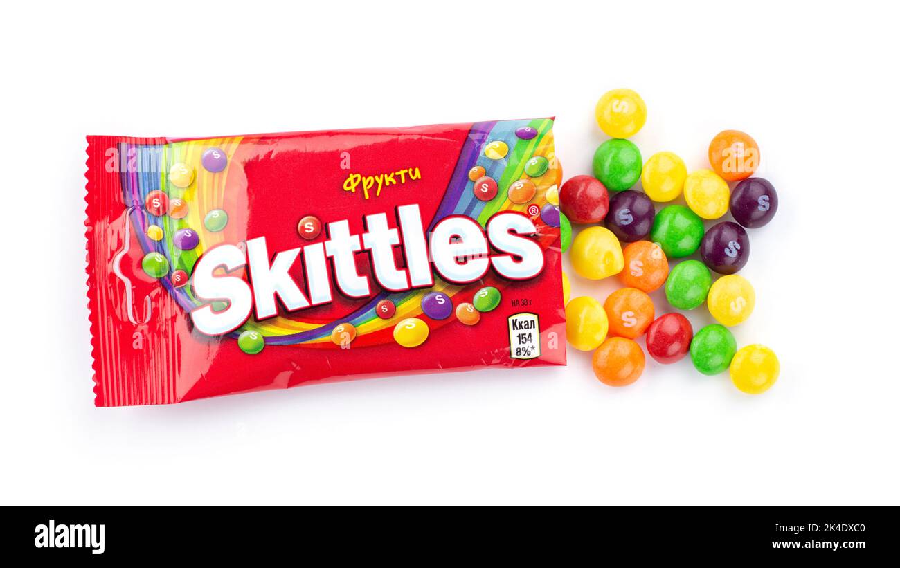 Skittles candies Ausgeschnittene Stockfotos und -bilder - Alamy