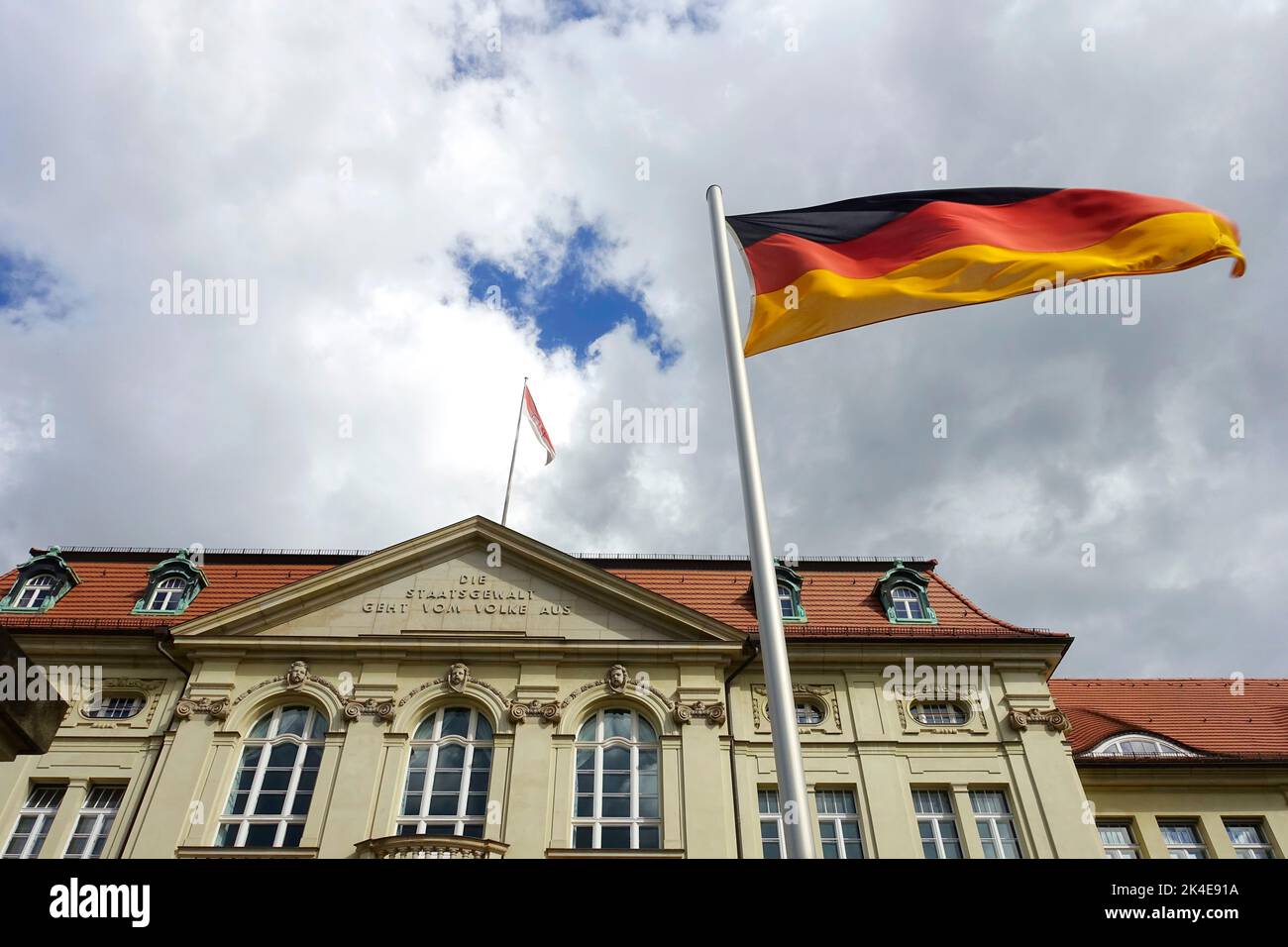 Staatskanzlei des Landes Brandenburg, Potsdam, Deutschland Stockfoto