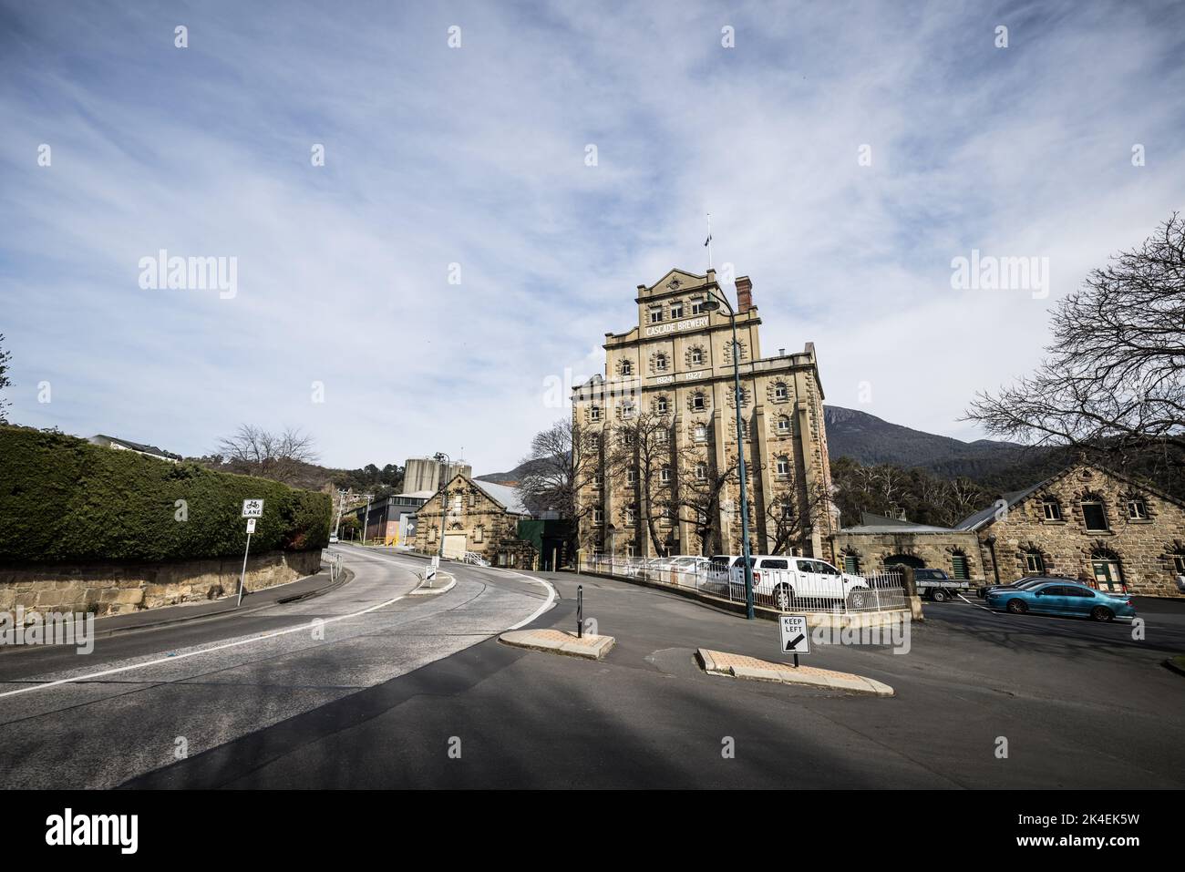 Cascade Brewery Building Hobart Australien Stockfoto