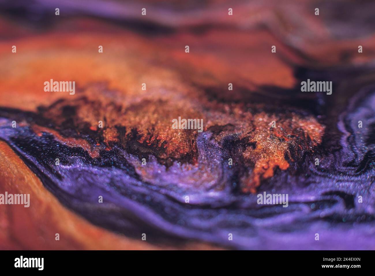 Kunst Hobby Tinte Malerei astract bunten Design Stockfoto