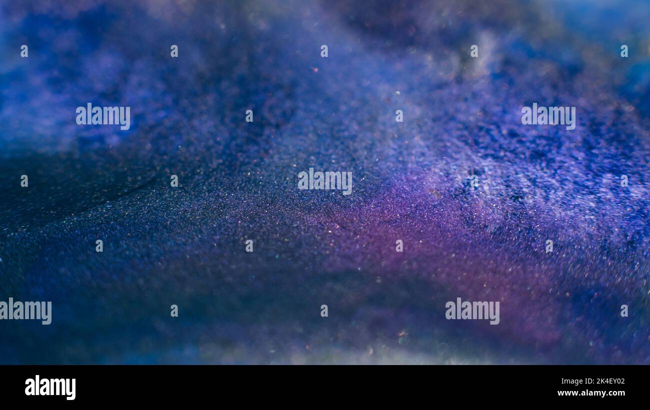 Farben mischen abstrakte Hintergrund Design blaue Tinten Stockfoto