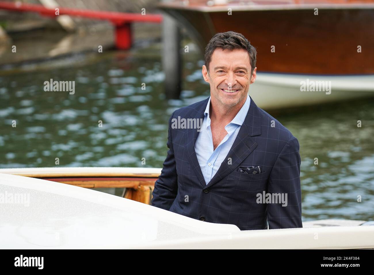 Venedig, Italien. 07. September 2022. Hugh Jackman nimmt 79. an den Internationalen Filmfestspielen von Venedig im Darsena Excelsior in Venedig Teil. Kredit: SOPA Images Limited/Alamy Live Nachrichten Stockfoto