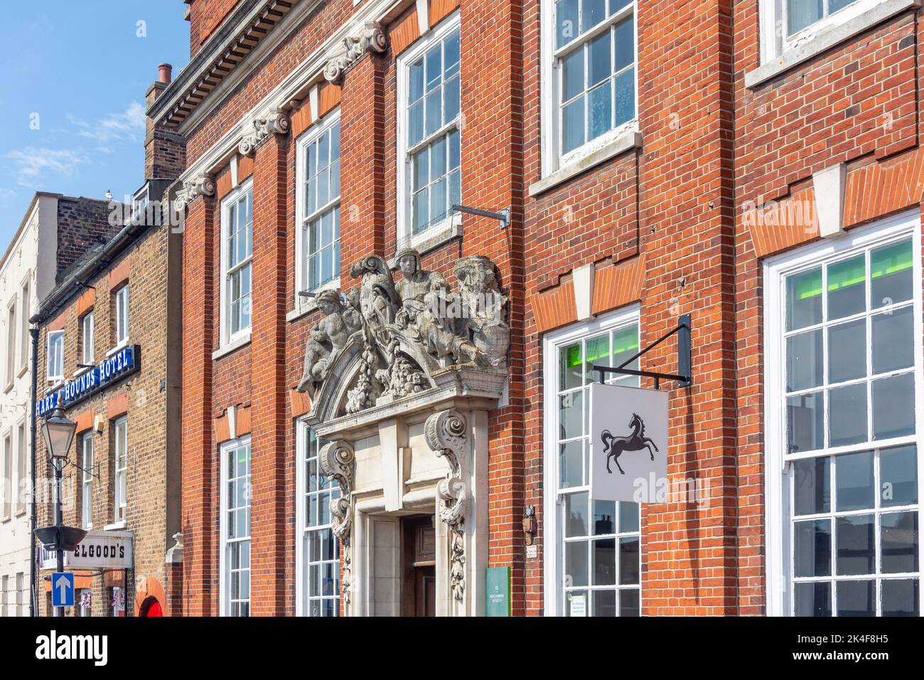 Lloyds Bank, North Brink, Wisbech, Cambridgeshire, England, Vereinigtes Königreich Stockfoto