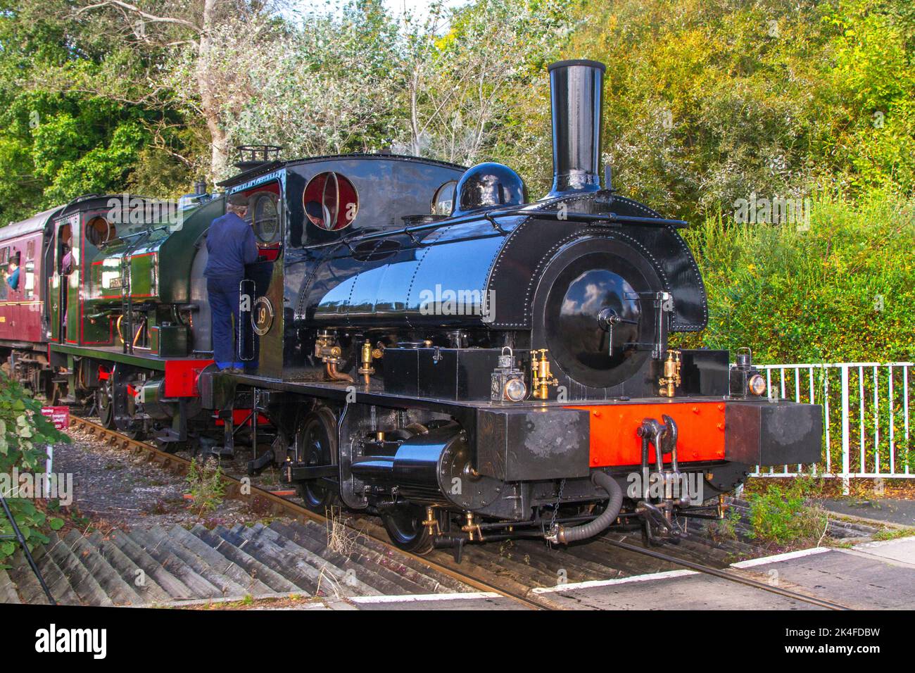 L&Y-Becher 1097/1910 ‘Nr. 19′ Vintage Steam Train Okt 2022 Herbst Dampf Gala, Stockfoto