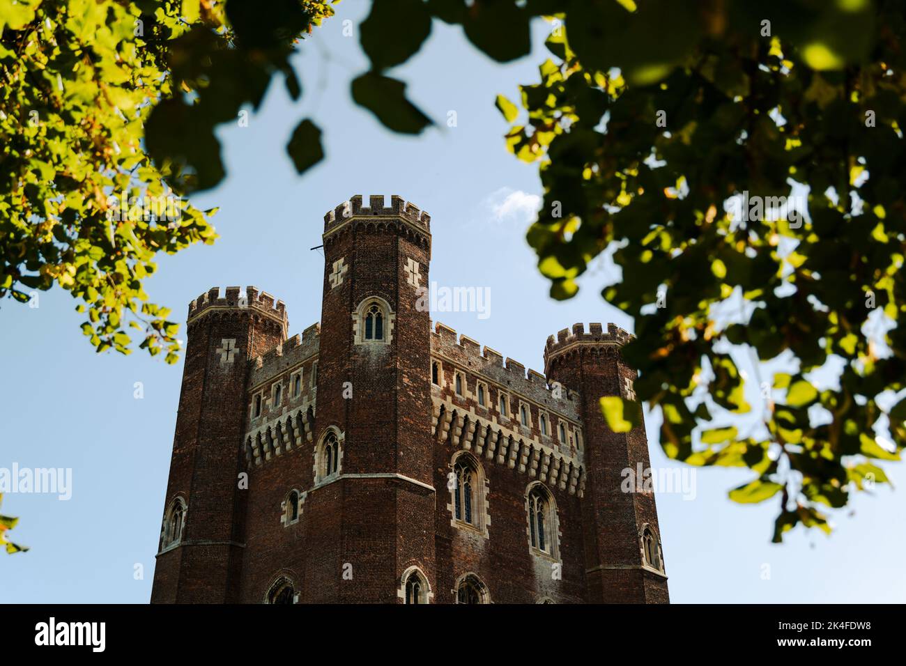 Tattersall Castle in Lincolnshire, England Stockfoto