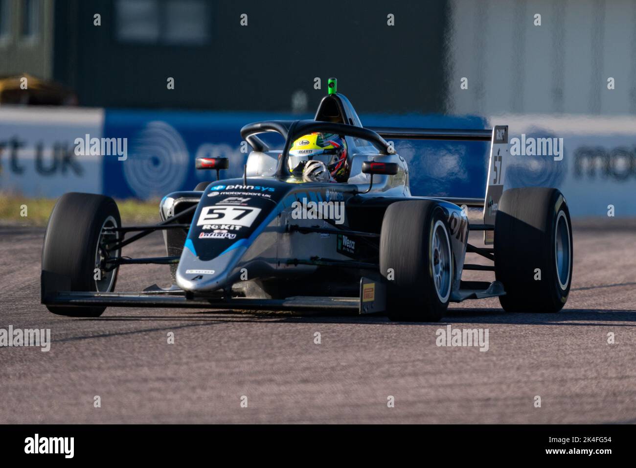 Aiden Neate #57 Phinsys Von Argenti Thruxton Freie Praxis 1 2022 Stockfoto