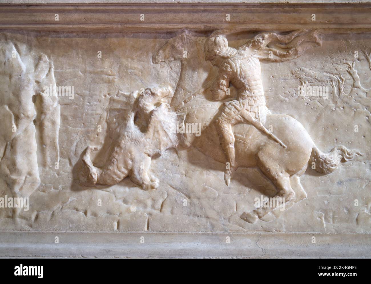 St. George von Donatello im Bargello Museum Florenz Italien Stockfoto