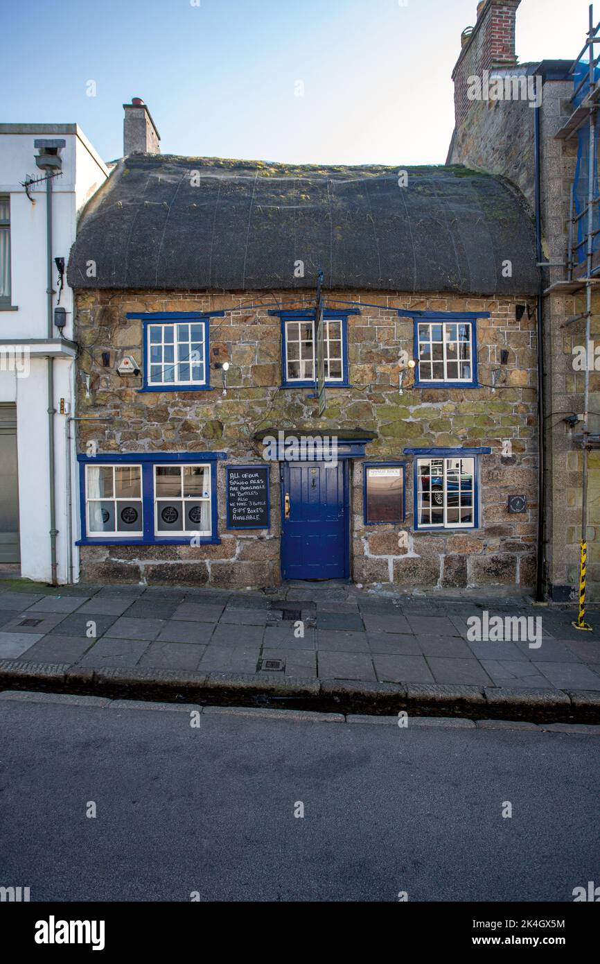 Das Blue Anchor Inn in Helston, Cornwall , Vereinigtes Königreich Stockfoto