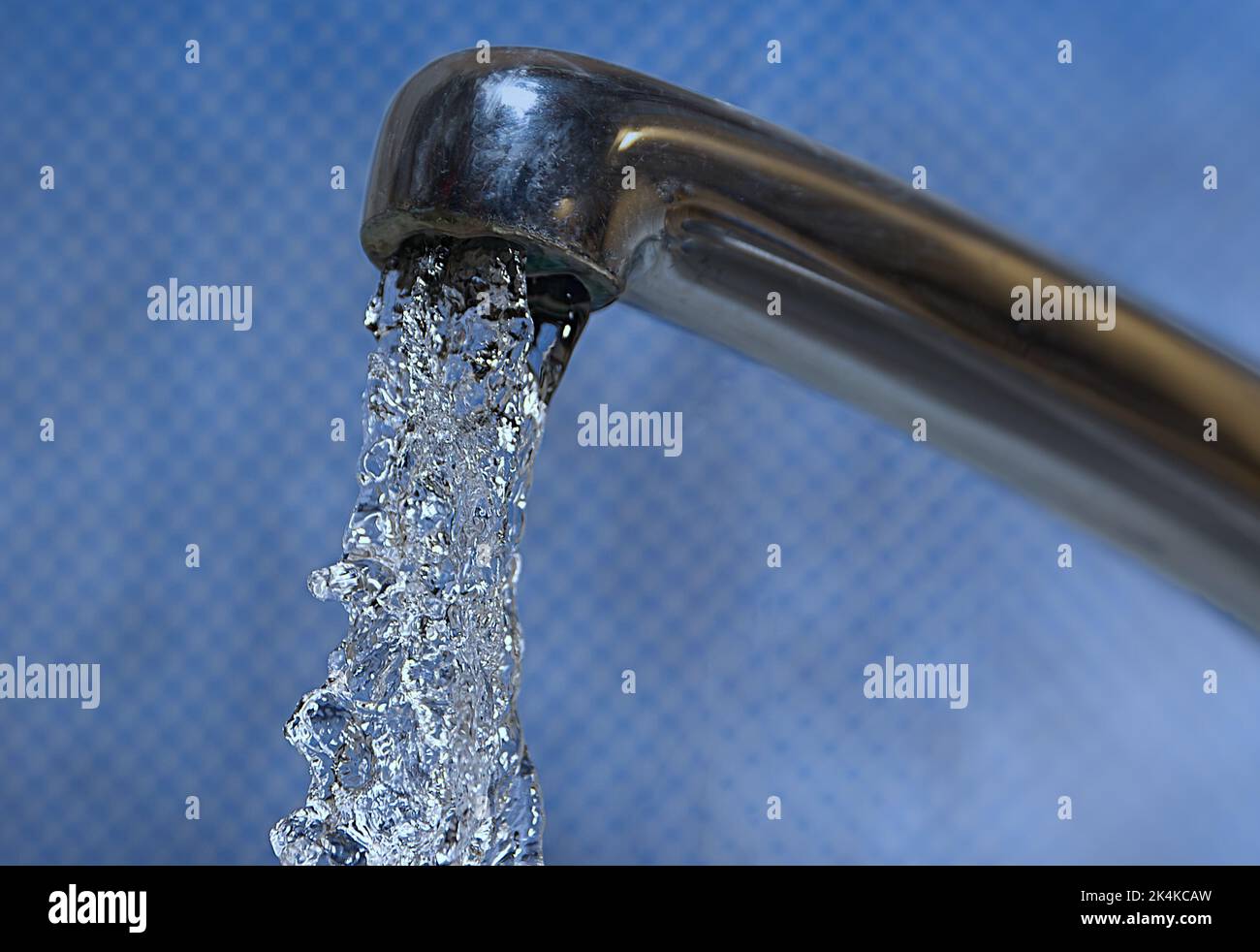 Wasser sparen Stockfoto
