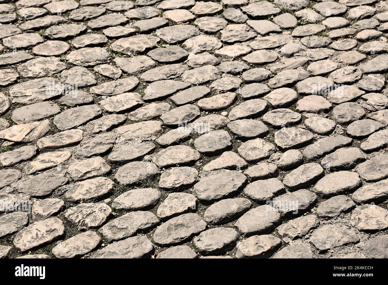 Stein-Pflaster-Muster Stockfoto