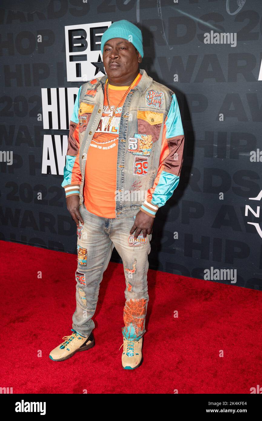 Trick Daty nimmt am 30. September 2022 an den BET Hip Hop Awards 2022 in Atlanta, Georgia, Teil. (Foto von Mike Ware/Sipa USA). Stockfoto