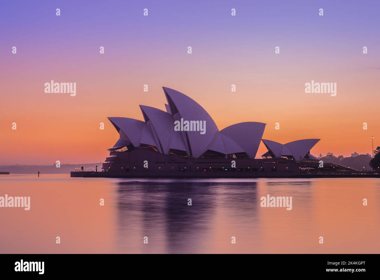 6. Januar 2019: sydney Opera House, ein Zentrum für darstellende Künste in Sydney Harbour in Sydney, New South Wales, Australien. Es wurde ein Stockfoto