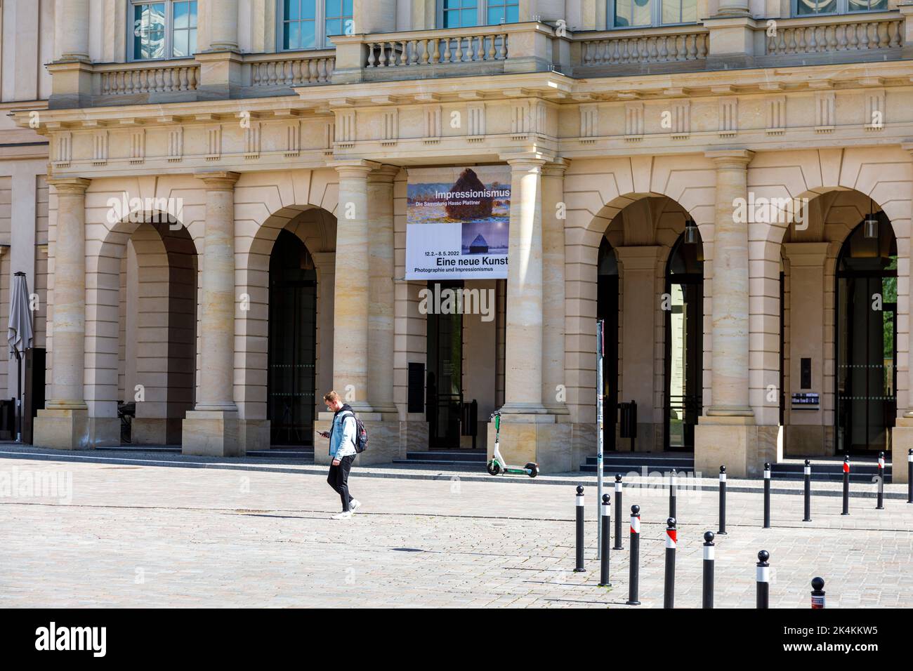 Museum Barberini auf dem Alten Markt in Potsdam Stockfoto