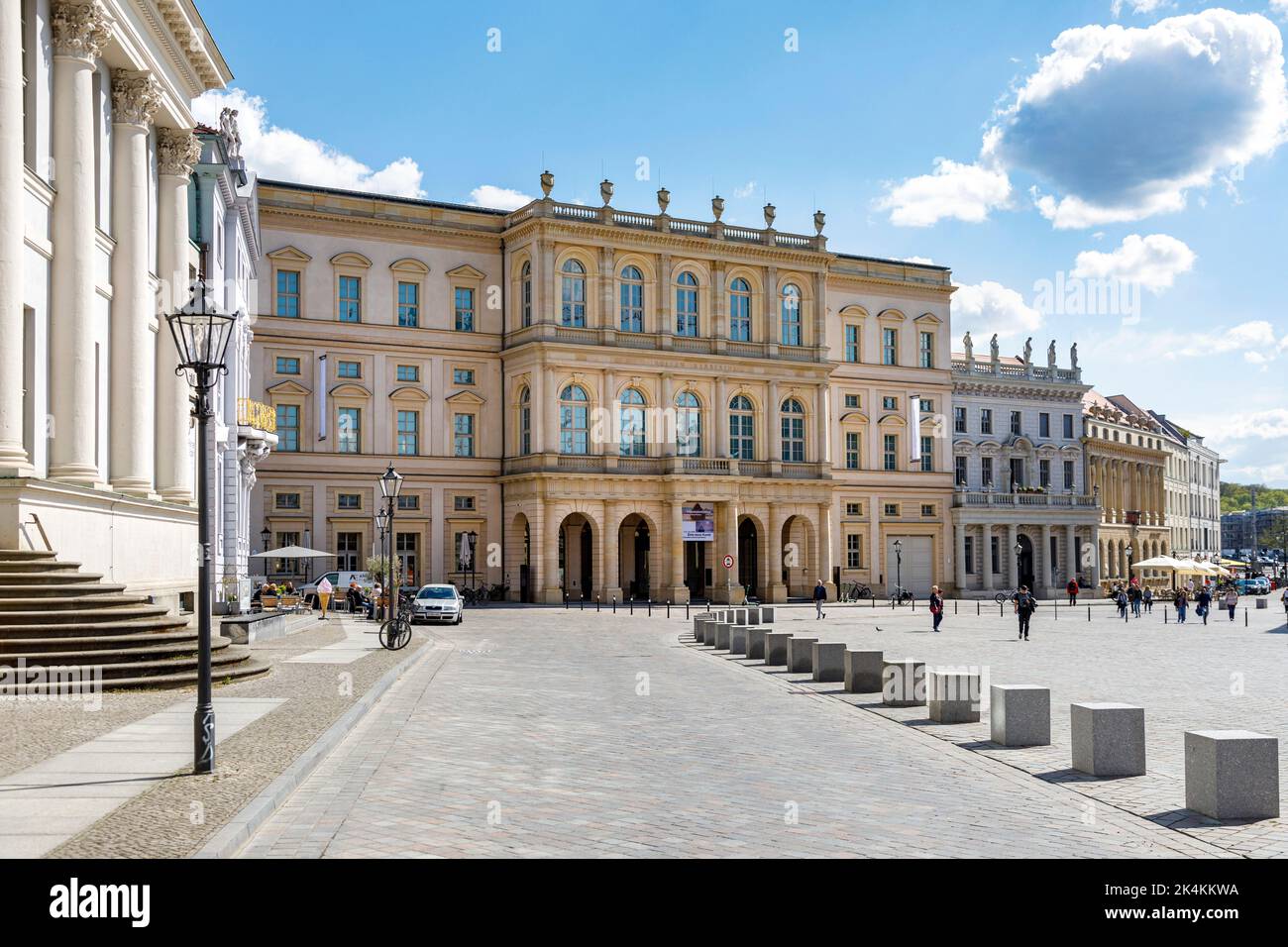 Museum Barberini auf dem Alten Markt in Potsdam Stockfoto