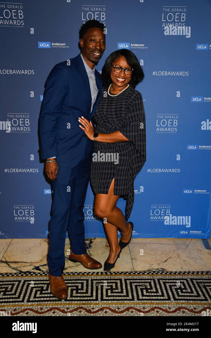 09/29/2022 New York, New York 2022 Gerald Loeb Awards, gehalten bei Capitale Donnerstag, 29. September 2022 in New York City. Foto von Jennifer Graylock-Alamy News Stockfoto