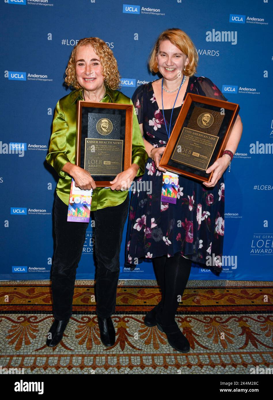 09/29/2022 New York, New York 2022 Gerald Loeb Awards, gehalten bei