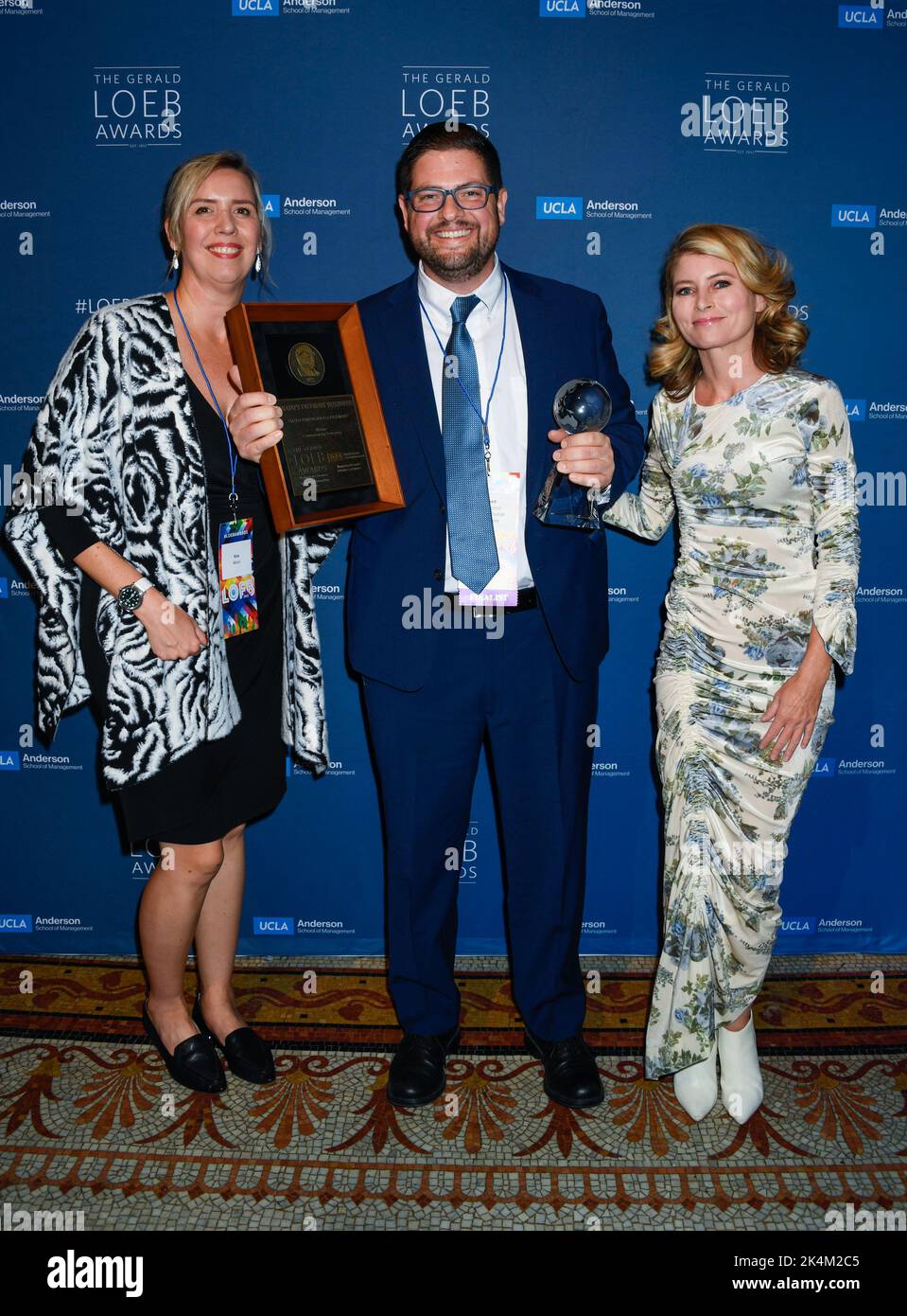 09/29/2022 New York, New York 2022 Gerald Loeb Awards, gehalten bei Capitale Donnerstag, 29. September 2022 in New York City. Foto von Jennifer Graylock-Alamy News Stockfoto