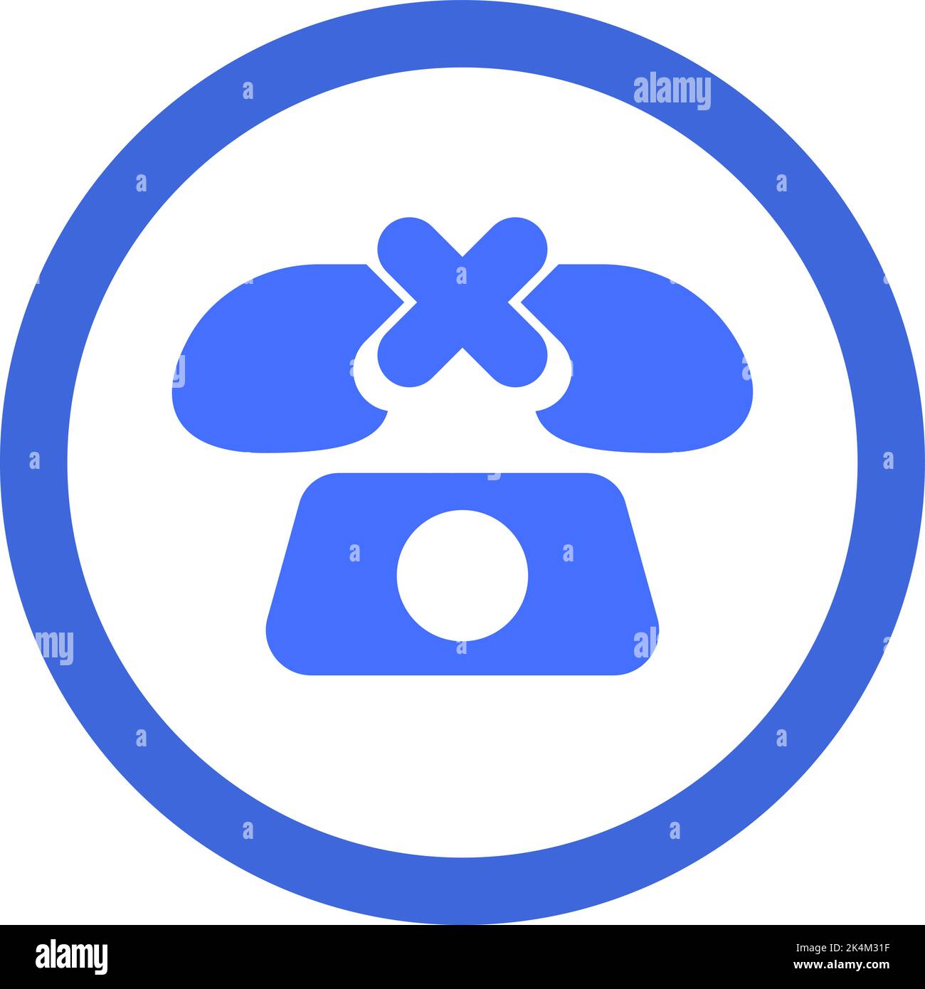 Entgangener Anruf, Illustration, Vektor auf weißem Hintergrund. Stock Vektor