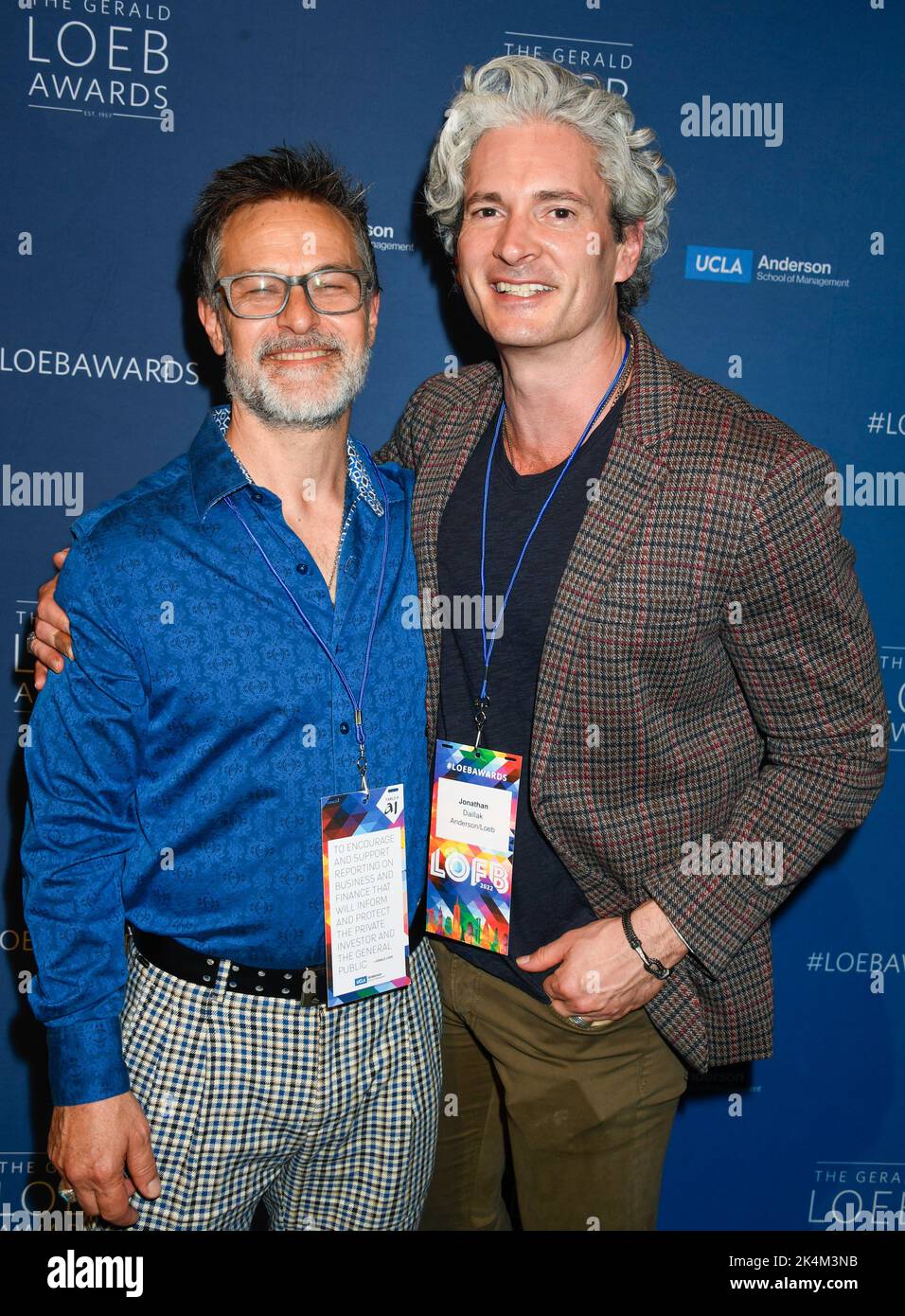 09/29/2022 New York, New York 2022 Gerald Loeb Awards, gehalten bei Capitale Donnerstag, 29. September 2022 in New York City. Foto von Jennifer Graylock-Alamy News Stockfoto