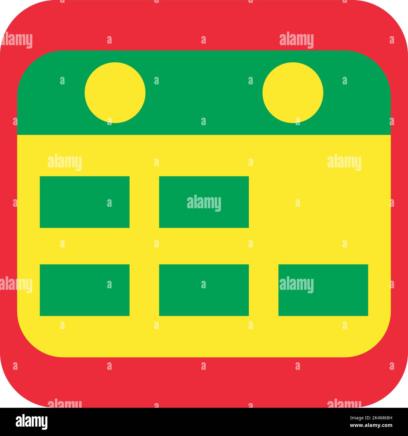 Bildungsrechner, Illustration, Vektor auf weißem Hintergrund. Stock Vektor