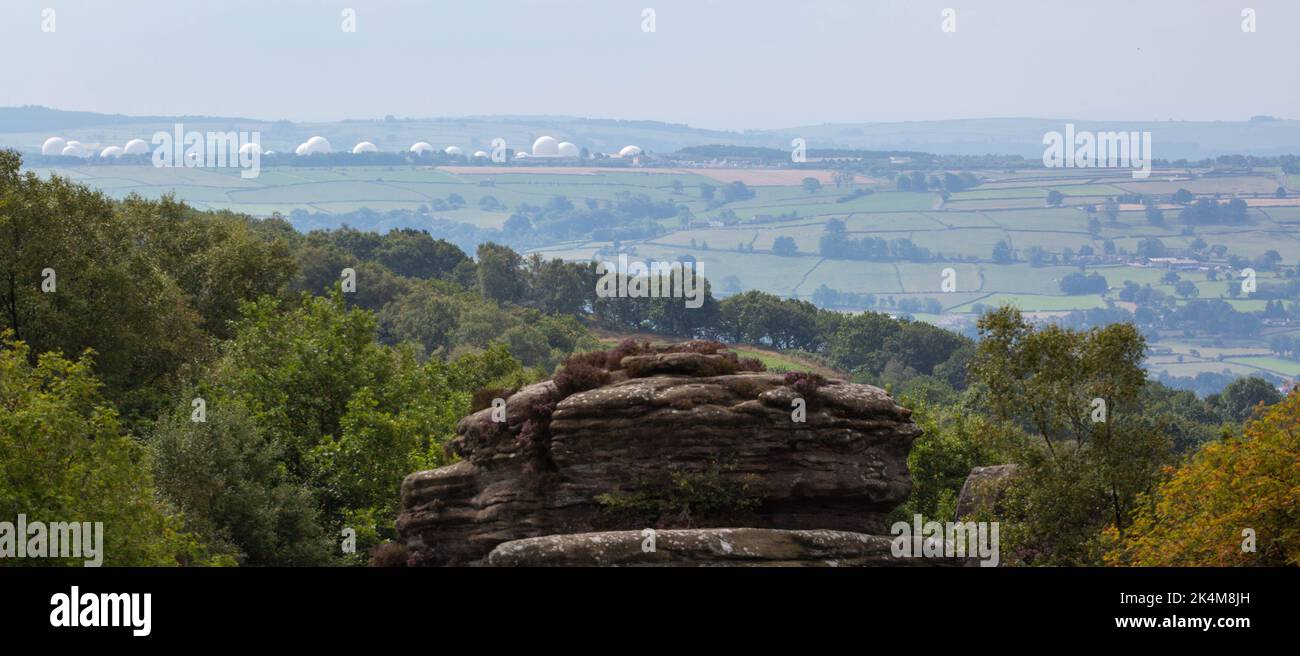 Brimham Rocks National Trust Yorkshire Stockfoto