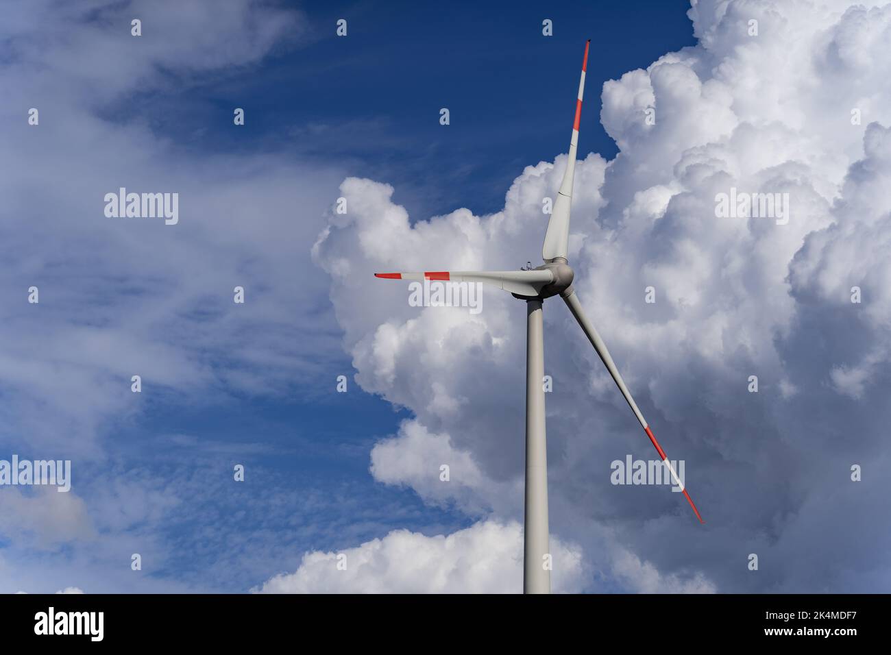 Deutschland, Windmühle - 9. September 2022 Stockfoto