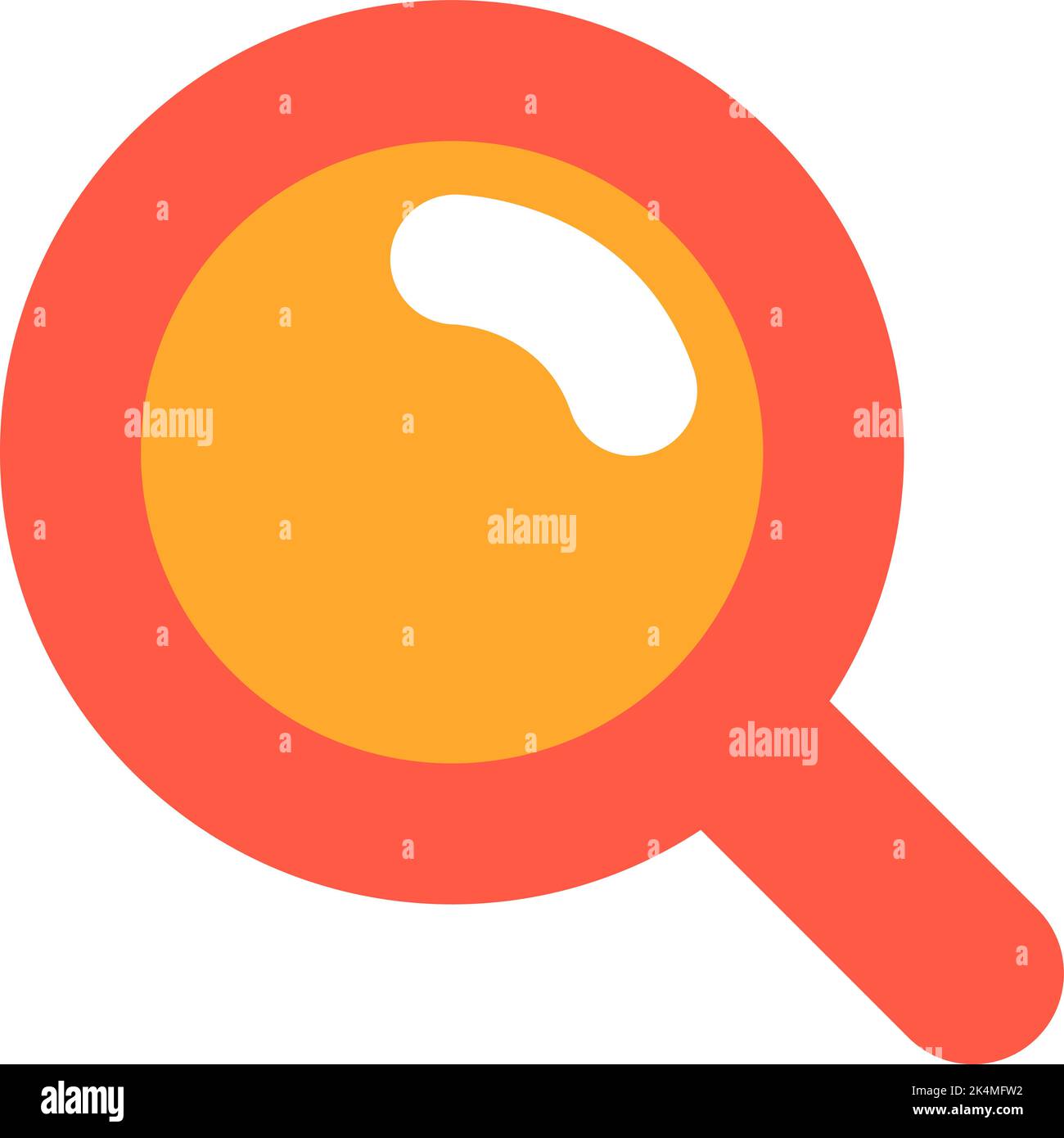 Logistiksuche, Illustration, Vektor auf weißem Hintergrund. Stock Vektor