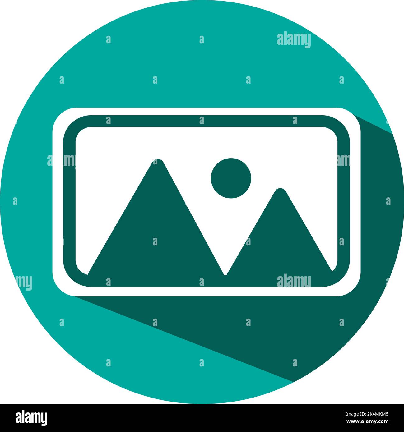 Mobile Galerie, Illustration, Vektor auf weißem Hintergrund. Stock Vektor