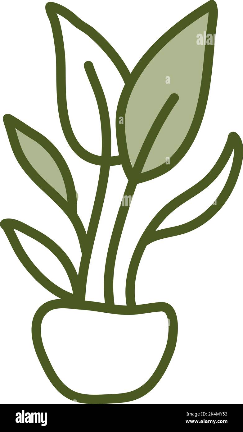 Chinesische Geldanlage, Illustration, Vektor auf weißem Hintergrund. Stock Vektor