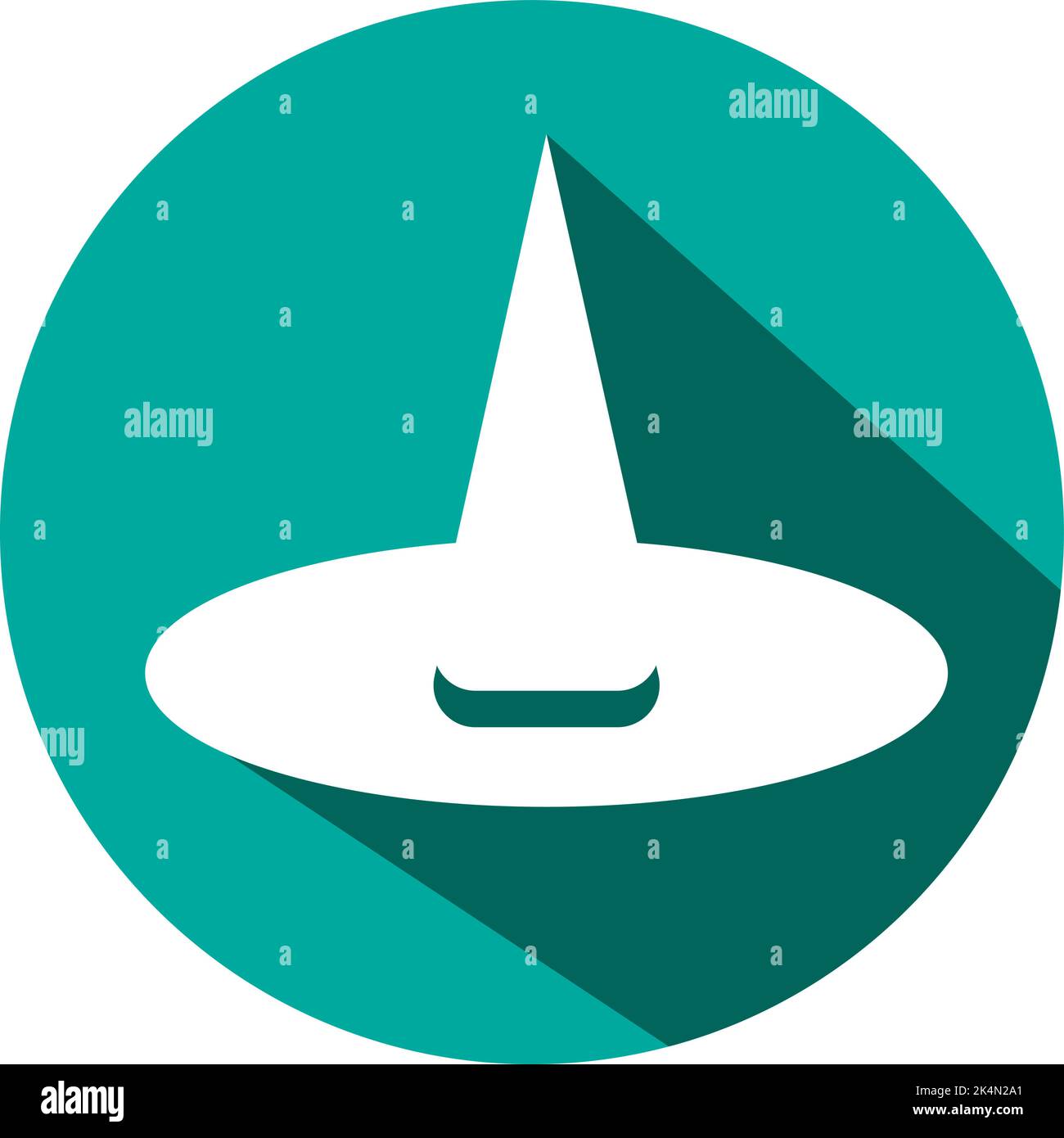 Schreibwaren-Knopfstift, Illustration, Vektor auf weißem Hintergrund. Stock Vektor