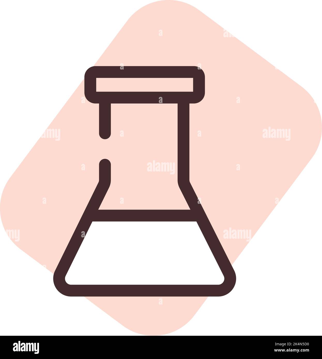 Synthetischer Stoff, Illustration, Vektor auf weißem Hintergrund. Stock Vektor