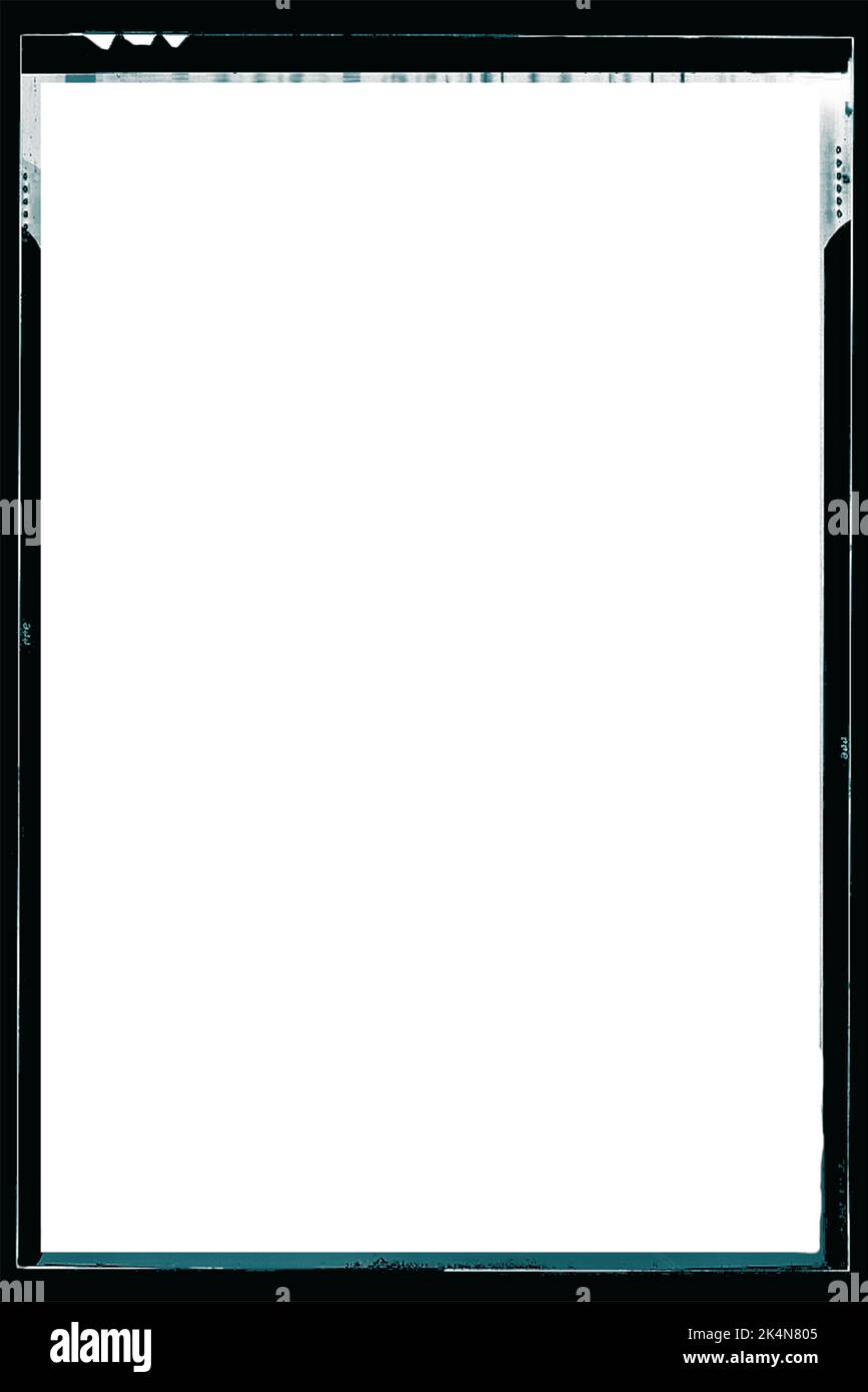 Filmrahmen Rand schwarz grunge weiß innen Vintage-Effekt verital horizontale Verwendung Stockfoto