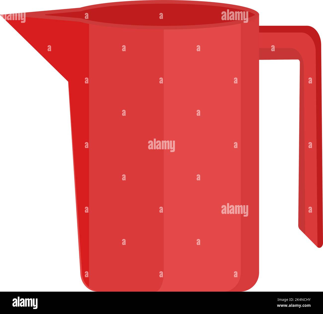 Badbecher, Illustration, Vektor auf weißem Hintergrund. Stock Vektor