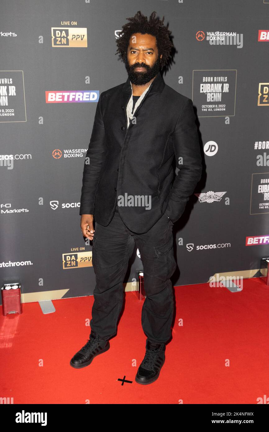 London, Großbritannien. 03. Oktober 2022. NicolasPinnock nimmt an der Chris Eubank Jr gegen Conor Benn Matchroom und Wasserman Fight Week Launch Party in Outernet, London, Teil. Kredit: SOPA Images Limited/Alamy Live Nachrichten Stockfoto