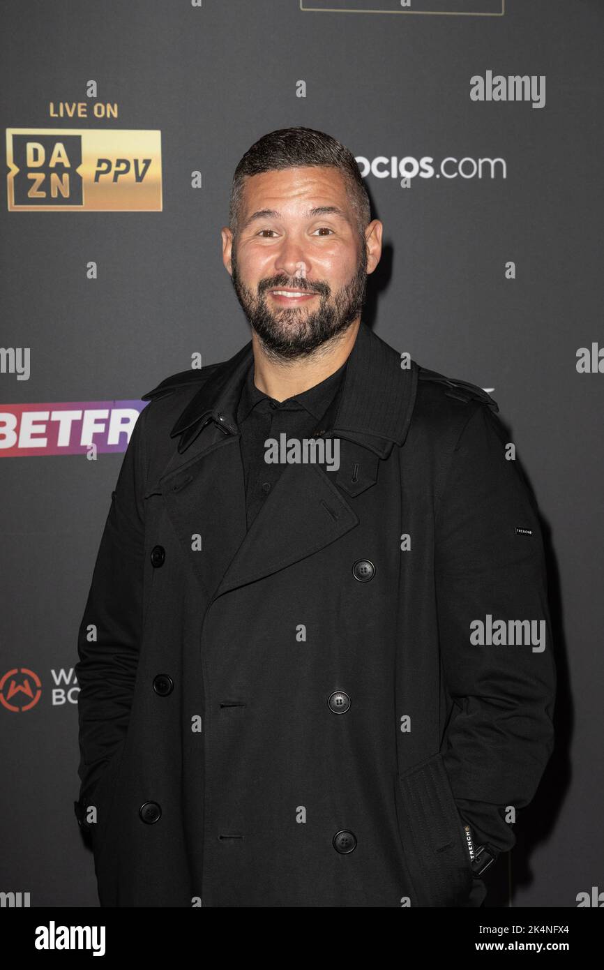 London, Großbritannien. 03. Oktober 2022. Tony Bellow nimmt an der Chris Eubank Jr vs Conor Benn Matchroom und Wasserman Fight Week Launch Party in Outernet, London, Teil. Kredit: SOPA Images Limited/Alamy Live Nachrichten Stockfoto