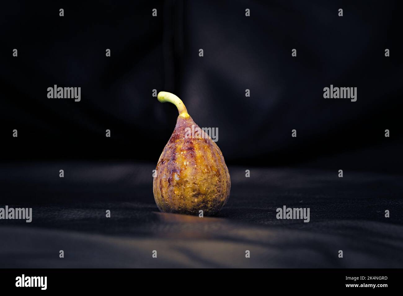 Eine Abb. auf schwarzem Hintergrund Stockfoto