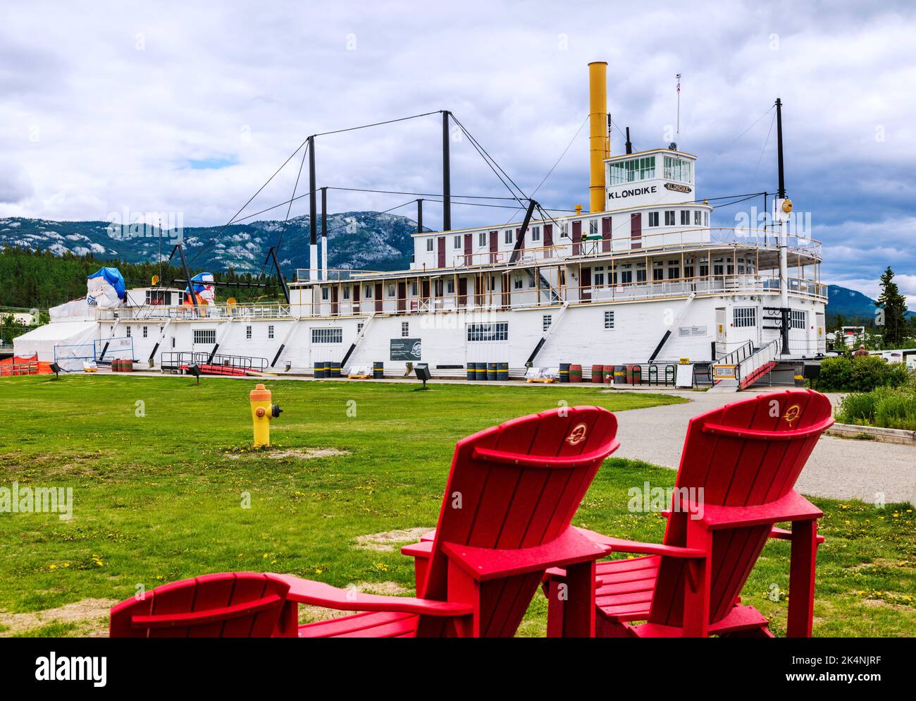 S. S. Klondike National Historic Site of Canada; Whitehorse; Yukon Territories; Kanada Stockfoto